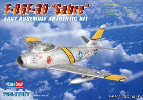 F-86F-30 Sabre - HOBBY BOSS 80258 - 1/72