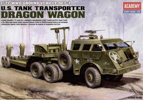 Transport de char US Dragon Wagon - ACADEMY 13409 - 1/72 -
