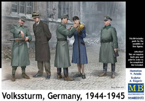Apprentissage au maniement des armes, Allemagne 1944/1945 - MASTER BOX 35172 - 1/35 -