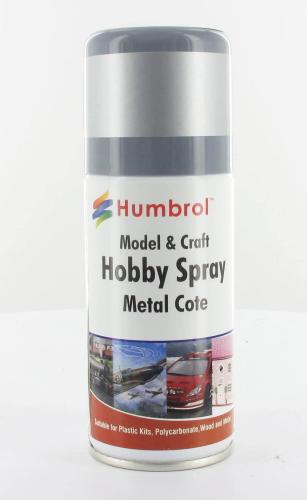 Bombe métalcote polish aluminium HUMBROL AD6995