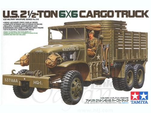 Camion cargo U.S 2 1/2-Ton 6x6 - TAMIYA 35218 - 1/35 -