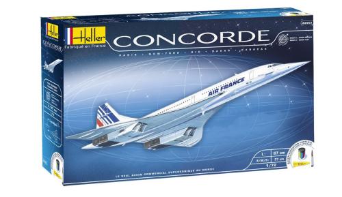 Coffret complet Concorde - HELLER 52903 - 1/72 -