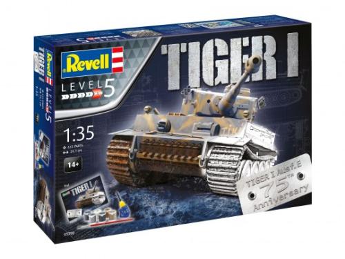 Coffret cadeaux 75ème anniversaire du Tigre I Ausf-E - REVELL 05790 - 1/35 -