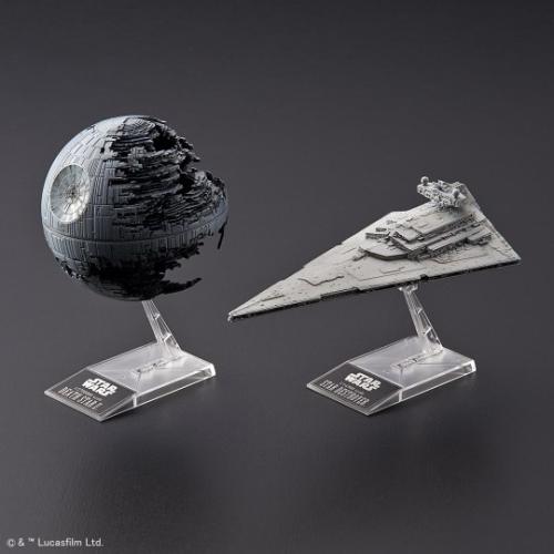 Death Star II + Impérial Star Destroyer-coop BANDAI- REVELL 01207