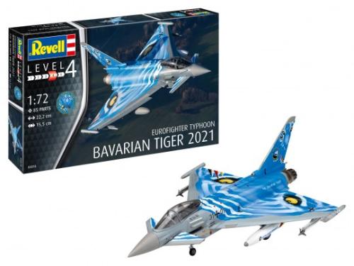 Eurofighter Typhoon The Bavarian Tiger 2021 1/72 REVELL 03818