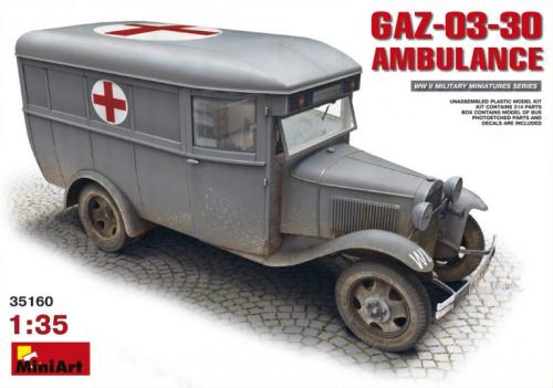 Gaz-03-30 ambulance WWII - MINIART 35160 - 1/35 -