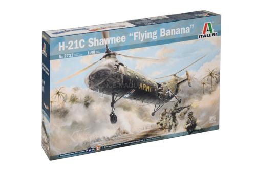 H-21C Shawnee Flying Banana - ITALERI  2733 - 1/48 -