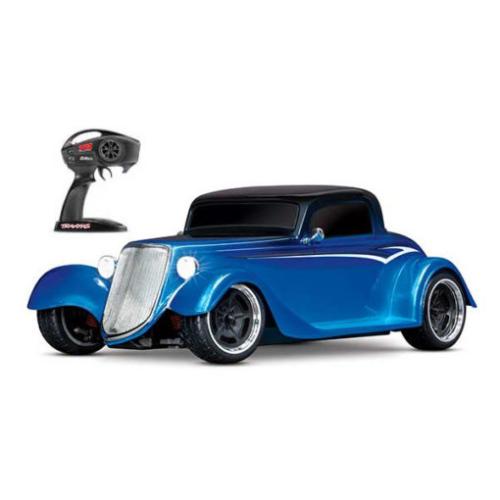 HOT ROD COUPE  4X4 1/10 BRUSHED - TRAXXAS 93044-4-BLUE