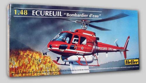 Ecureuil bombardier d'eau - HELLER 80485 - 1/48