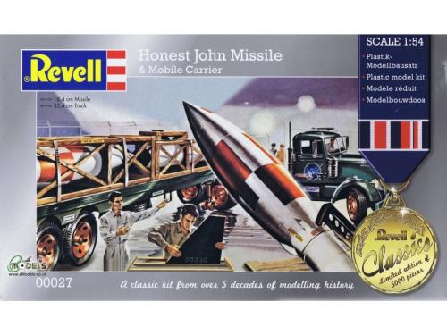Honest John Missile & Mobile Carrier - REVELL 00027 - 1/54 -