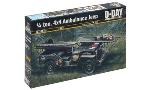 Jeep ambulance 4x4 - ITALERI 326 - 1/35