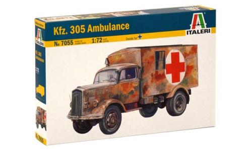 Ambulance Kfz.305 - ITALERI 7055 - 1/72 -