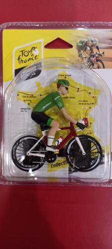 Cycliste maillot Vert Tour de France  1/18 SOLIDO S1809904