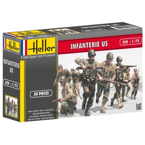 Infanterie US - HELLER 49601 - 1/72 -