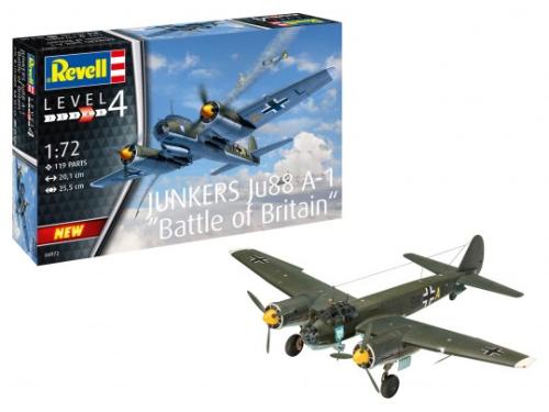 Junkers Ju 88 A-1 Bataille d'Angleterre - REVELL 04972 - 1/72 -