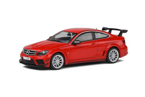 Mercedes-Benz C63 AMG Black Series rouge 2012 - SOLIDO S4311602 -1/43