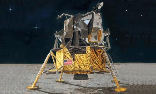 Module lunaire Eagle Apollo 11 1/48 DRAGON 11008