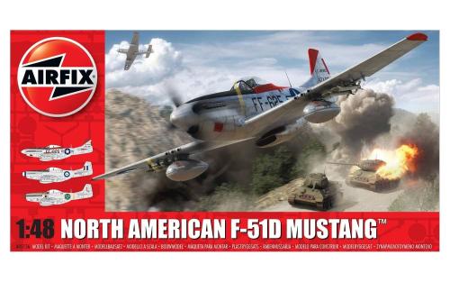 Mustang F-51D North American - AIRFIX 05136 - 1/48 -