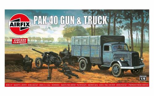 OPel Blitz & Pak 40 Gun - AIRFIX 02315V - 1/76 -