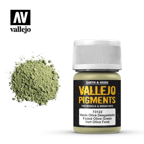 Pigments vert olive fade - VALLEJO 73.122