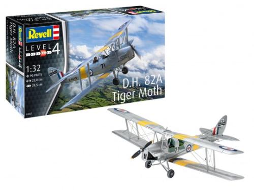 D.H. 82A Tiger Moth  - REVELL 03827 - 1/32