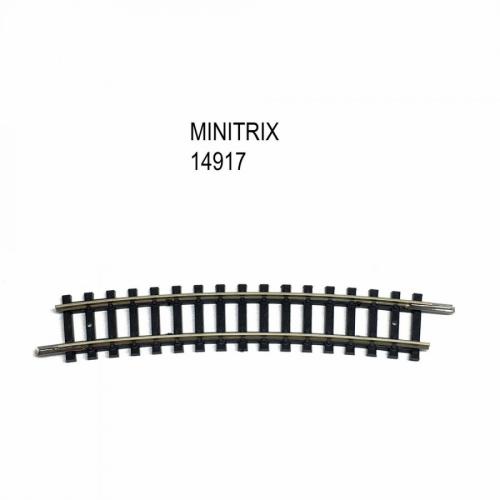 Rail courbe R3 329mm 15° - MINITRIX 14917 - N -