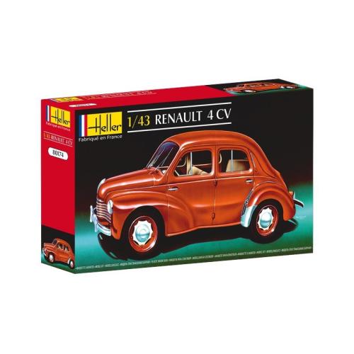Renault 4 CV - HELLER 80174 - 1/43 -