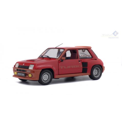 Renault R5 Turbo 1 Rouge Grenade 1982 1/18 SOLIDO S1801302