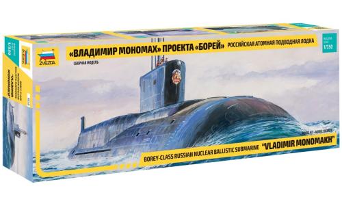 Sous-marin russe  Vladimir Monomackh - ZVESDA 9058 - 1/350 -