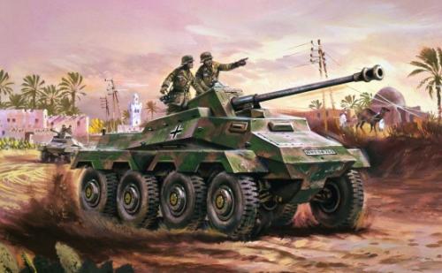 Sd.Kfz.234 Armoured Car - AIRFIX 01311V - 1/76 -