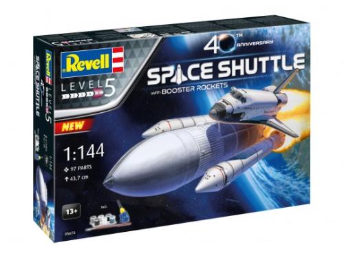 Space Shuttle & Booster Rockets 40th anniversary - REVELL 05674 - 1/144 -