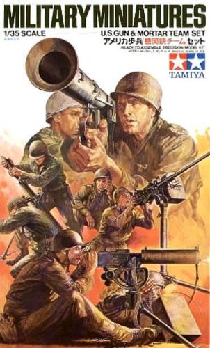 Mortier U.S. et servants WWII - TAMIYA 35086 - 1/35 -