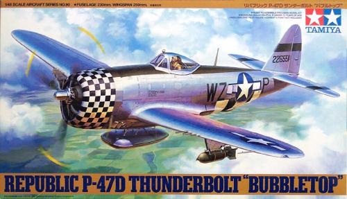 P-47D Thunderbolt Bubbletop - TAMIYA 61090 - 1/48 -