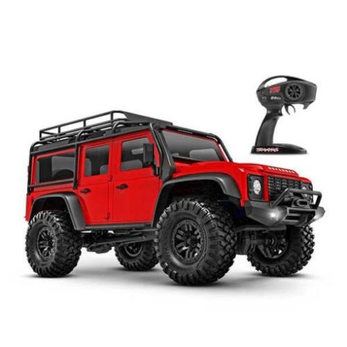 TRX4M LAND ROVER DEFENDER rouge TRAXXAS 97054-1-RED -1/18