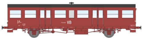 Voiture modernisée Sud Ouest - VB - SNCF - REE MODELES VB155 - HO* -