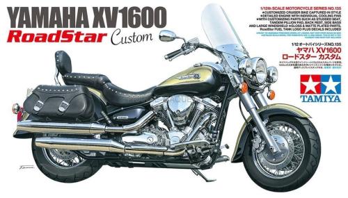 Maquette Yamaha XV1600 Road Star Custom - TAMIYA 14135 - 1/12 -