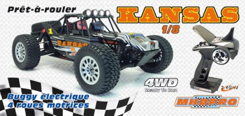Kansas buggy 4X4 1/8 MHD RTR DVZ6000017