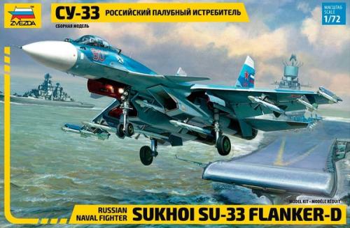 Sukhoï SU-33 Flanker D - ZVEZDA 7297 - 1/72 -