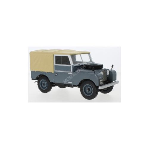 LAND ROVER SERIE I RHD FERMEE 1957 GRIS/BEIGE - MODEL CAR MCG18178 - 1/18