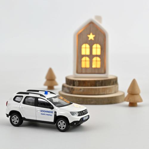 Miniature Dacia Duster 2020 Gendarmerie Equipe Cynophile 1/43 NOREV 509025