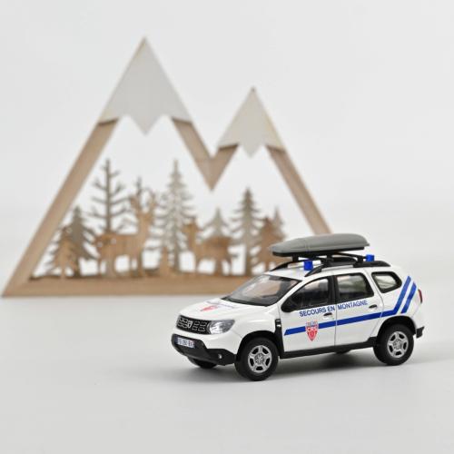 Miniature Dacia Duster 2020 Police national CRS-Secours en montagne 1/43 NOREV 509026