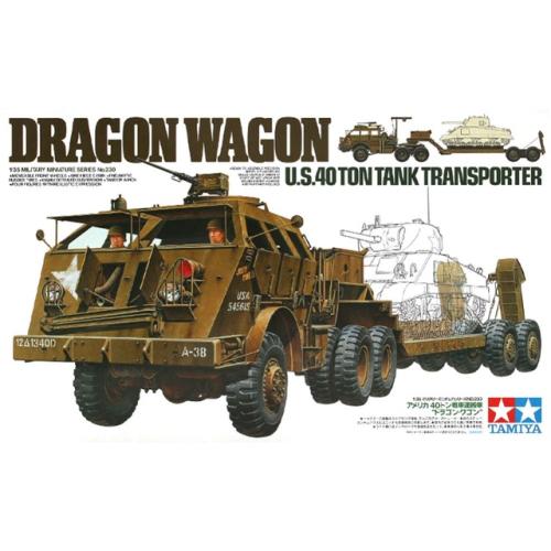 Dragon Wagon U.S 40 ton tank Transporter - TAMIYA 35230 - 1/35 -