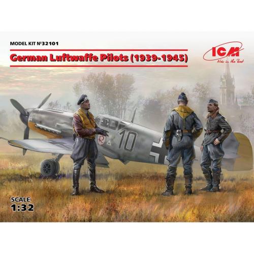 Pilotes Luftwaffe (1935-1945) (3) 1/32 ICM 32101