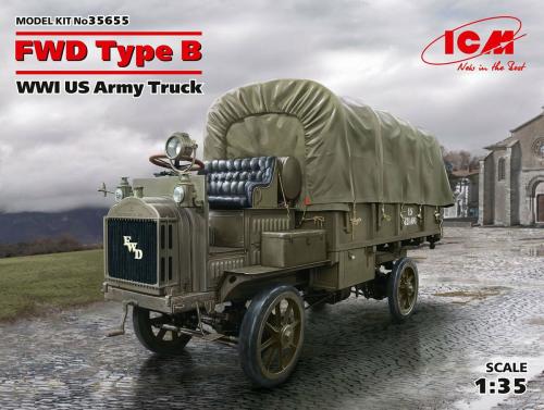 FWD Type B, WWI US Army Truck - ICM 35655 - 1/35