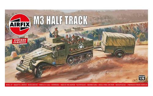 M3A1 half-track & 1 ton trailer - AIRFIX 02318V - 1/76 -
