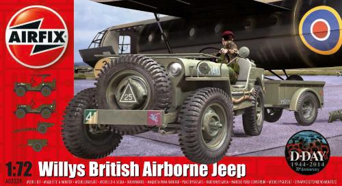 Willys British airborne jeep - AIRFIX 02339 - 1/72 -