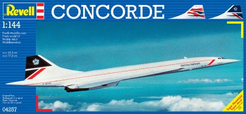 Concorde British Aiways - REVELL 04257 - 1/144 -