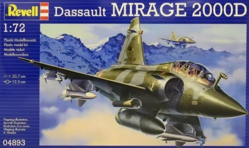 Mirage 2000D Dassault - REVELL 04893 - 1/72 -