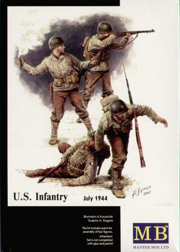 Infanterie U.S Juillet 1944 - MASTER BOX 3521 - 1/35 -