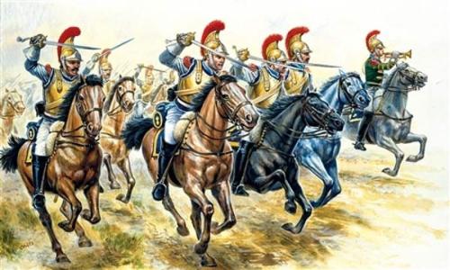 Cavalerie lourde française - ITALIERI 6003 - 1/72